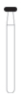 Picture of FG Diamond Burs - ROUND WHEEL (068)  -  Size 037 MEDIUM Grit  (5/pack)