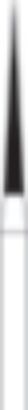 Picture of FG SUPERFINE Diamond Finishing Burs  -  NEEDLE (166)  -  Size 012  (5/pack)