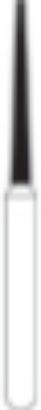 Picture of FG Diamond Burs - TAPER FLAT END (173)  -  Size 012 FINE Grit  (5/pack)