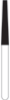 FG Diamond Burs - TAPER FLAT END (173)  -  Size 018 COARSE Grit  (5/pack)