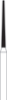 Picture of FG Diamond Burs - ROUND END TAPER (199)  -  Size 012 FINE Grit  (5/pack)