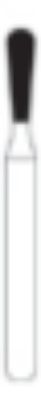 Picture of FG Diamond Burs - PEAR (234)  -  Size 014 MEDIUM Grit  (5/pack)
