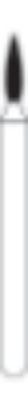 Picture of FG Diamond Burs - BUD (257)  -  Size 016 MEDIUM Grit  (5/pack)