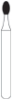 FG Diamond Burs - EGG (277)  -  Size 012 FINE Grit  (5/pack)