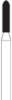 FG Diamond Burs - TORPEDO (288)  -  Size 012 MEDIUM Grit  (5/pack)