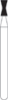 FG Diamond Burs - AMALGAM REMOVER (523)  -  Size 014 MEDIUM Grit  (5/pack)