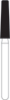 FG Diamond Burs - ROUND EDGE TAPER (546)  -  Size 023  MEDIUM Grit  (5/pack)