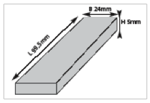 Picture of 15000 - Cleaning Stone 100mm x 25mm x 5mm