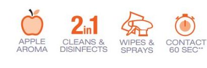 Picture of Bossklein V-Wipe Zero - Surface Disinfectant ALCOHOL FREE Large Wipe Refills (200/pack)