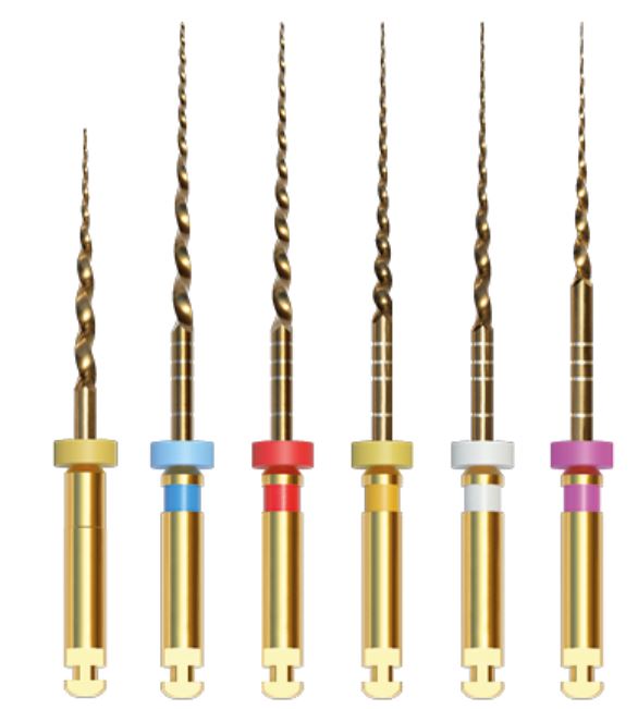 Picture of EndoPLUS Taper Gold V0 19mm, V1,V2 & T1,T2,T3 25mm (6/pack)