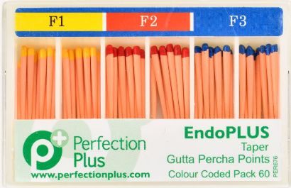Picture of EndoPLUS Taper GP Points F1 ISO 20 (60/pack)