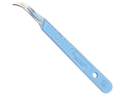 Picture of Swann Morton Disposable Sterile Scalpel No 12 (0504) (10)