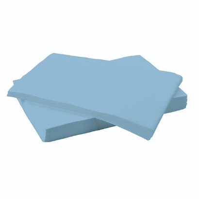 Picture of Tray Lining Paper - Blue (18 x 28cm) - (Pack of 250)
