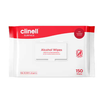 Clinell Alcohol Wipes (18 x 150)